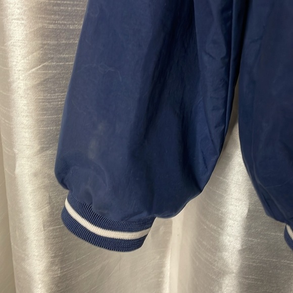 Cooperstown Dreams Park Men’s 2XL Navy V Neck Lined Windbreaker Pullover - Picture 5 of 8